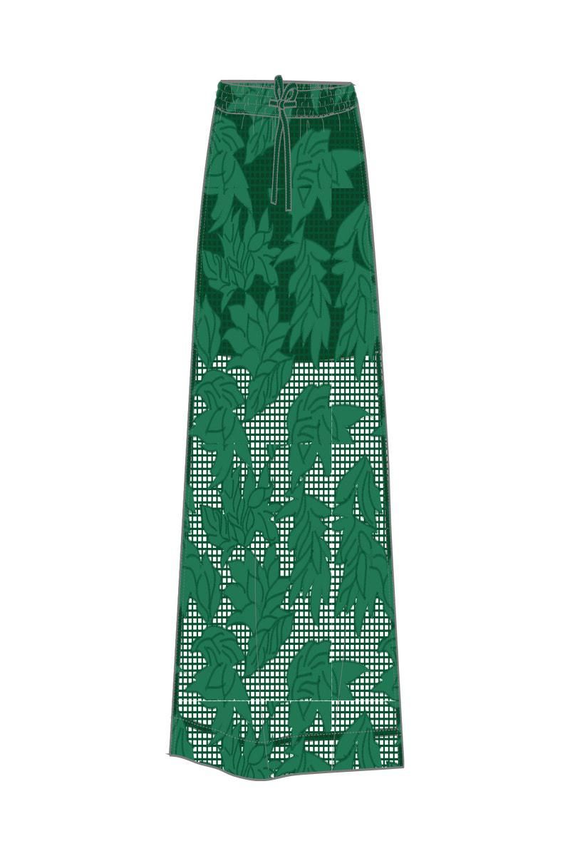 타이니코튼 레이스 GUIPUR 미디 스커트 SS25-605M24 ONE COLOR - 상세 이미지 2