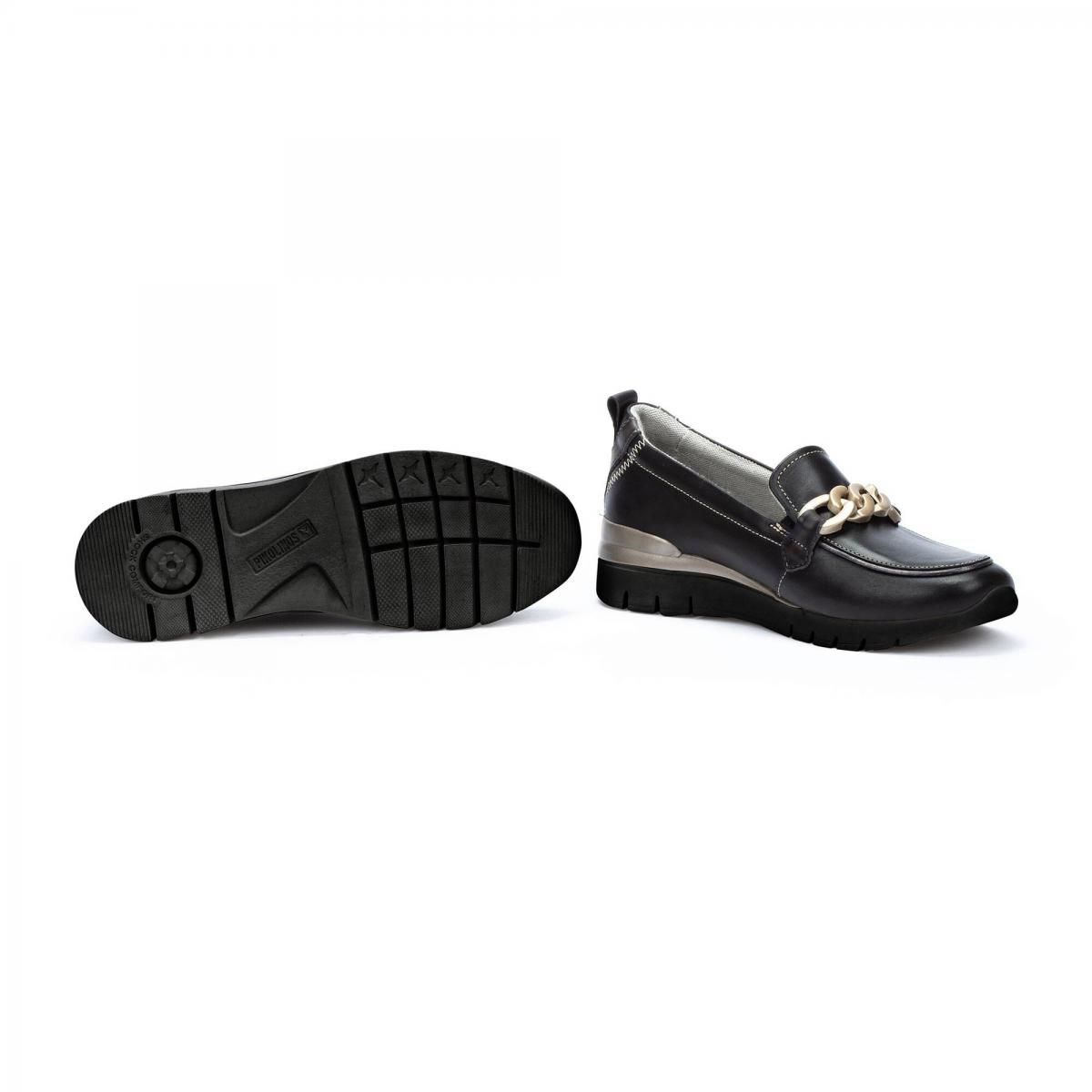 피콜리노스 컴포트 골드체인 베이직 로퍼 CANTABRIA W4R-3695C2 BLACK - 상세 이미지 5