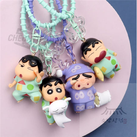 짱구 꿈나라 키링 (랜덤발송) 열쇠걸이 열쇠홀더 선물용키링