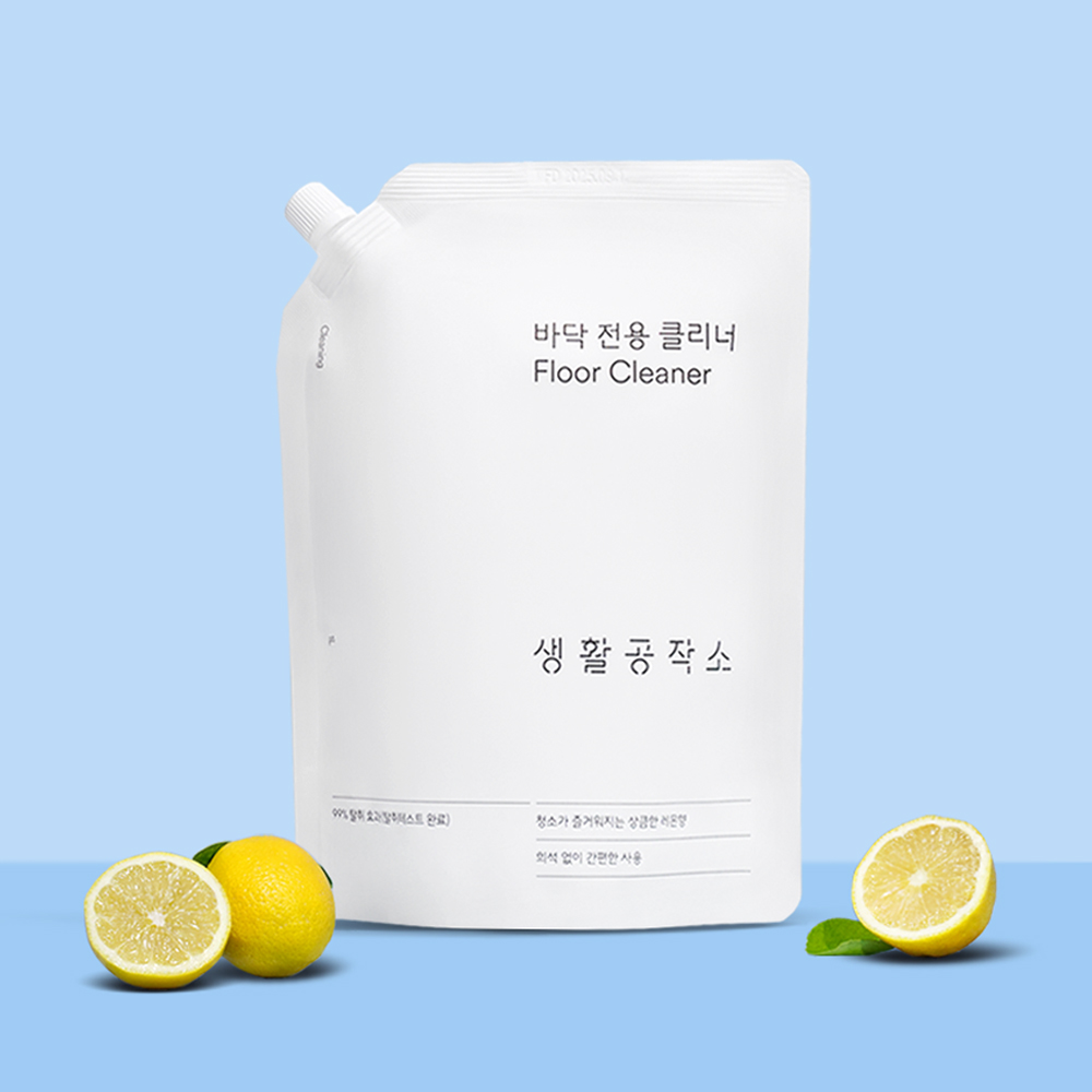 생활공작소 바닥전용클리너 1L 2개 - 상세 이미지 2