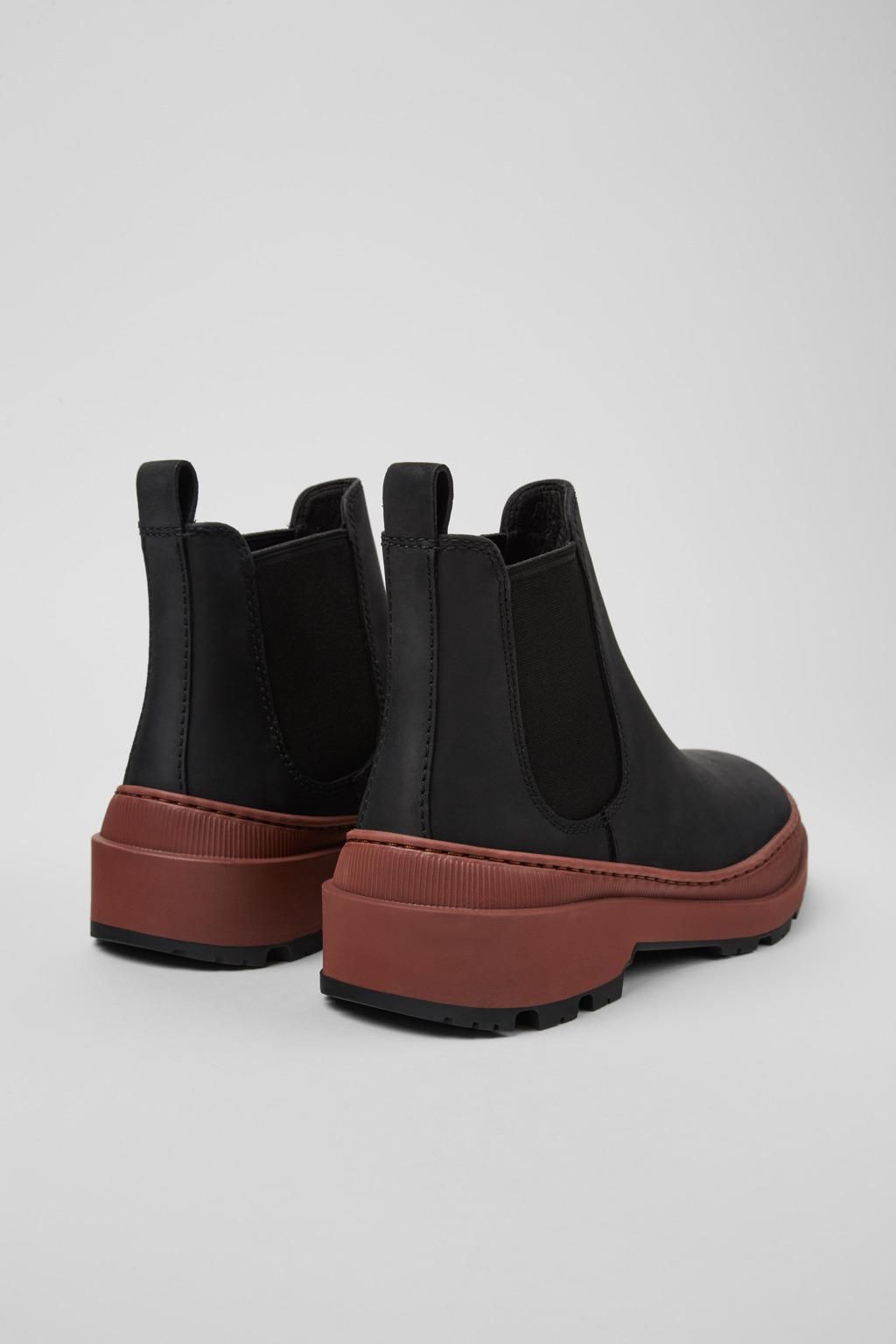 캠퍼 테크니컬 누벅 앵클부츠 Brutus Trek K400646-011 BLACK - 상세 이미지 3