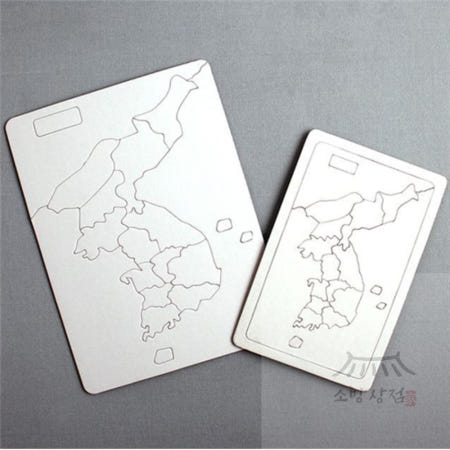 종이퍼즐 한국지도(대) 취미선물 자녀선물 재미있는퍼즐