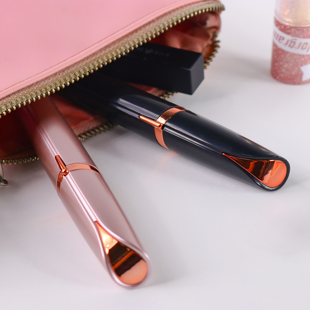 헤이버 1+1 브로우핏 전동 눈썹정리기 바리깡 잔털 지우개 면도기