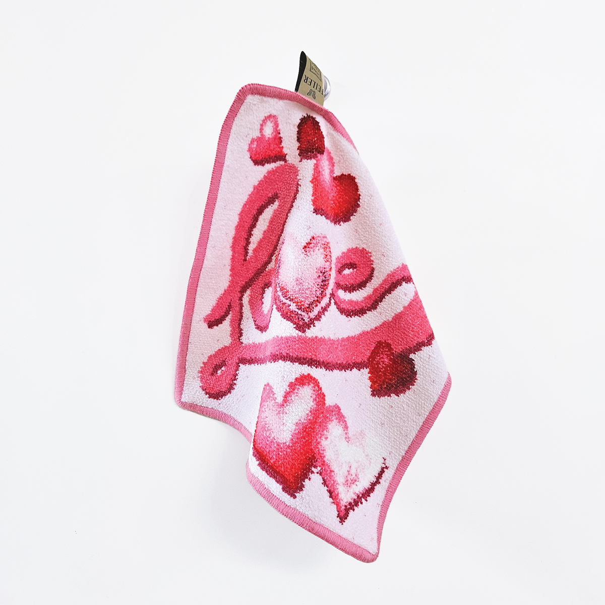 훼이라 인러브 감성 페이스타월 로즈 25x25cm 독일직수입 먼지없고 부드러운 프리미엄수건 - 상세 이미지 2