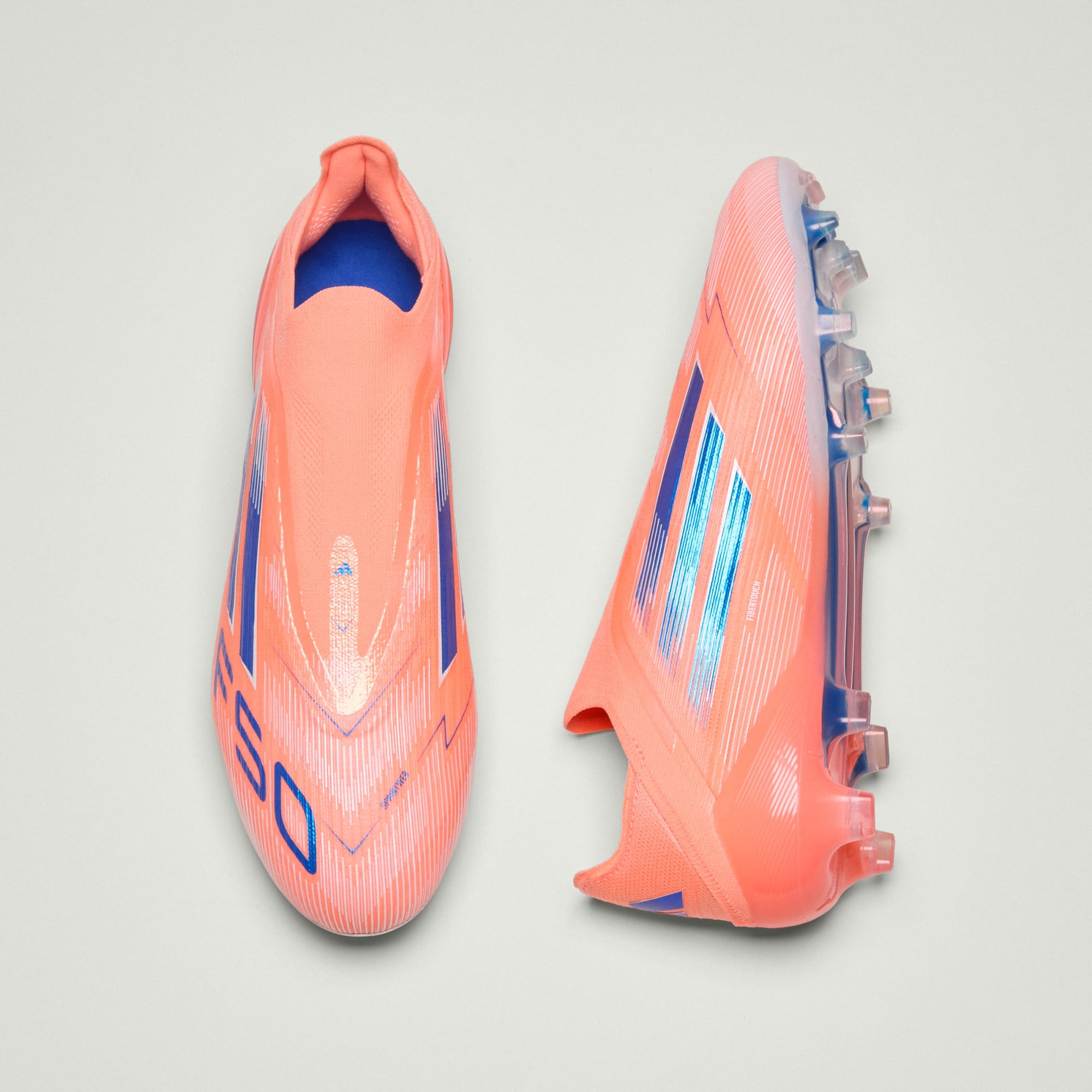 F50 Elite Laceless FG (Coral Blaze Pack) Beam Orange, US 7 - 상세 이미지 5