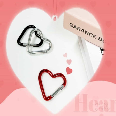 YWstore 하트 키링고리 핸드폰꾸미기 열쇠고리키링