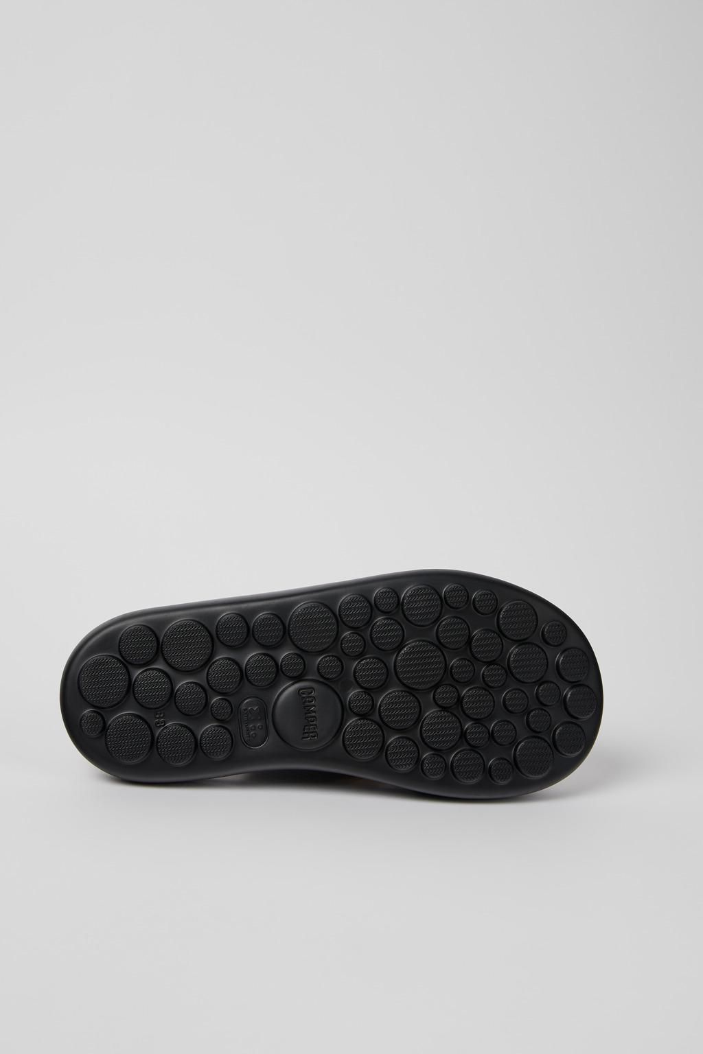 캠퍼 컴포트 크로스 스트랩 블랙 레더 샌들 Pelotas Flota K201666-001 BLACK - 상세 이미지 5