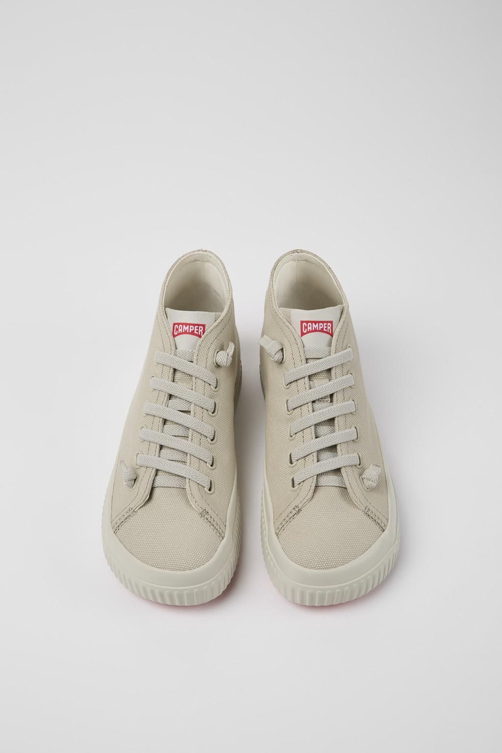 캠퍼 테크니컬 텍스타일 앵클 스니커즈 Peu Roda K400742-003 BEIGE - 상세 이미지 4