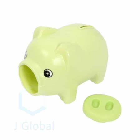 돼지저금통 녹색 돈통 세뱃돈 어린이