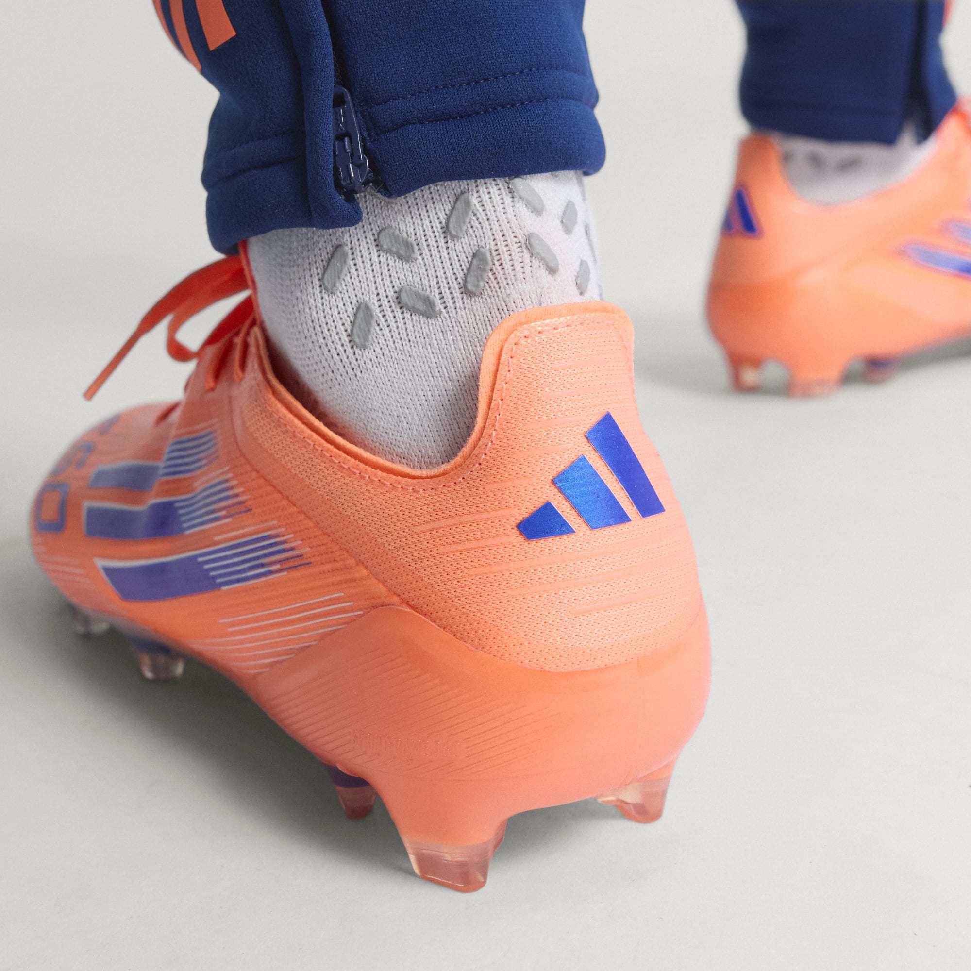 F50 Elite FG Cleats (Coral Blaze Pack) Beam Orange, US 13 - 상세 이미지 3