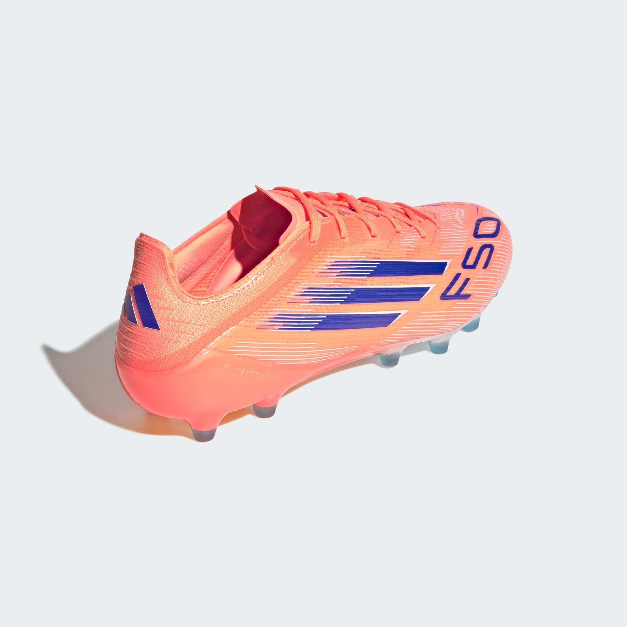 F50 Elite AG Cleats (Coral Blaze Pack) Beam Orange, US 13 이미지 7