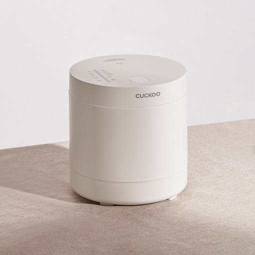 쿠쿠 2인용 마시멜로 밥솥의 깔끔한 디자인