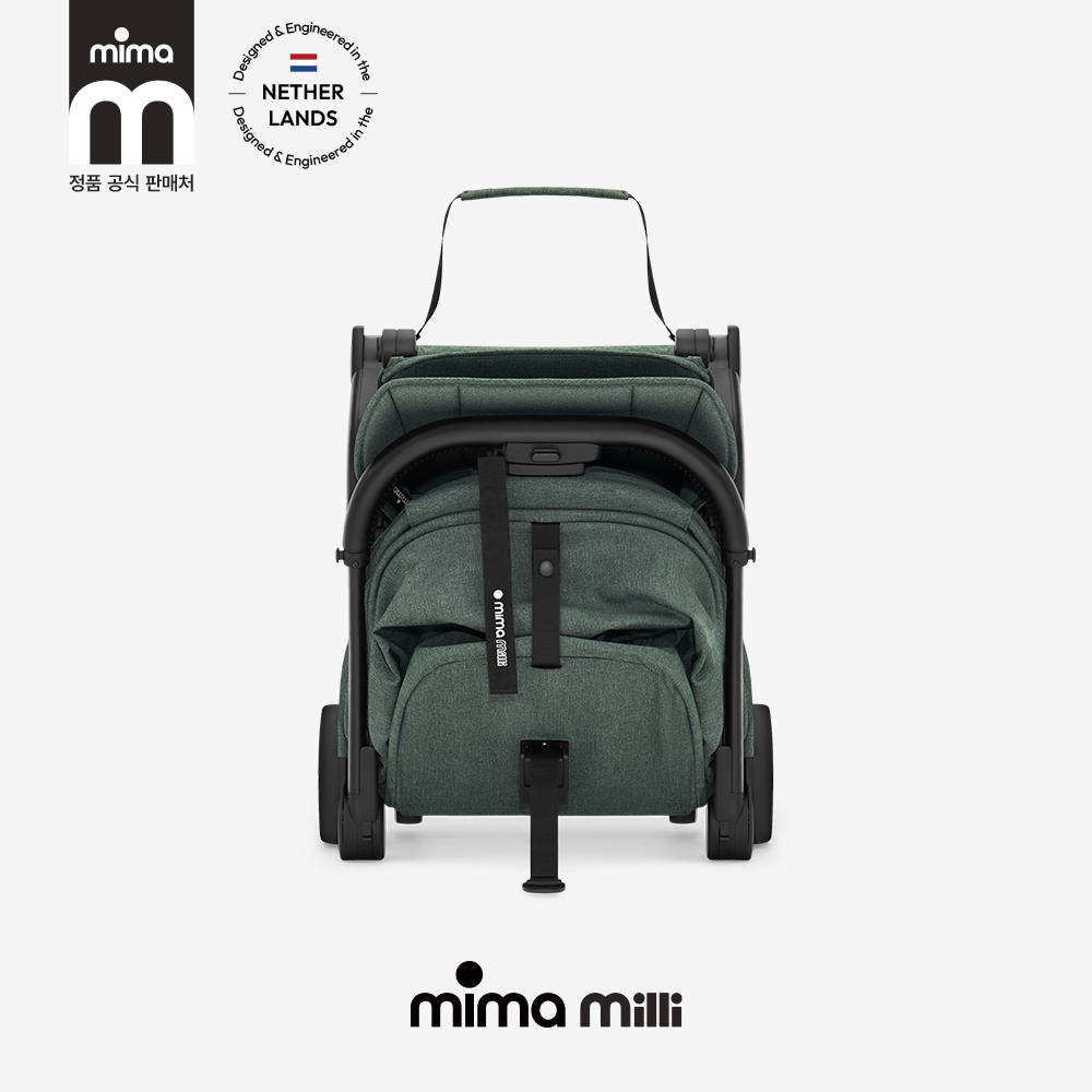 [2026년형] 미마 밀리 휴대용 유모차 기내반입 2026년형 서울컬렉션 던 그린