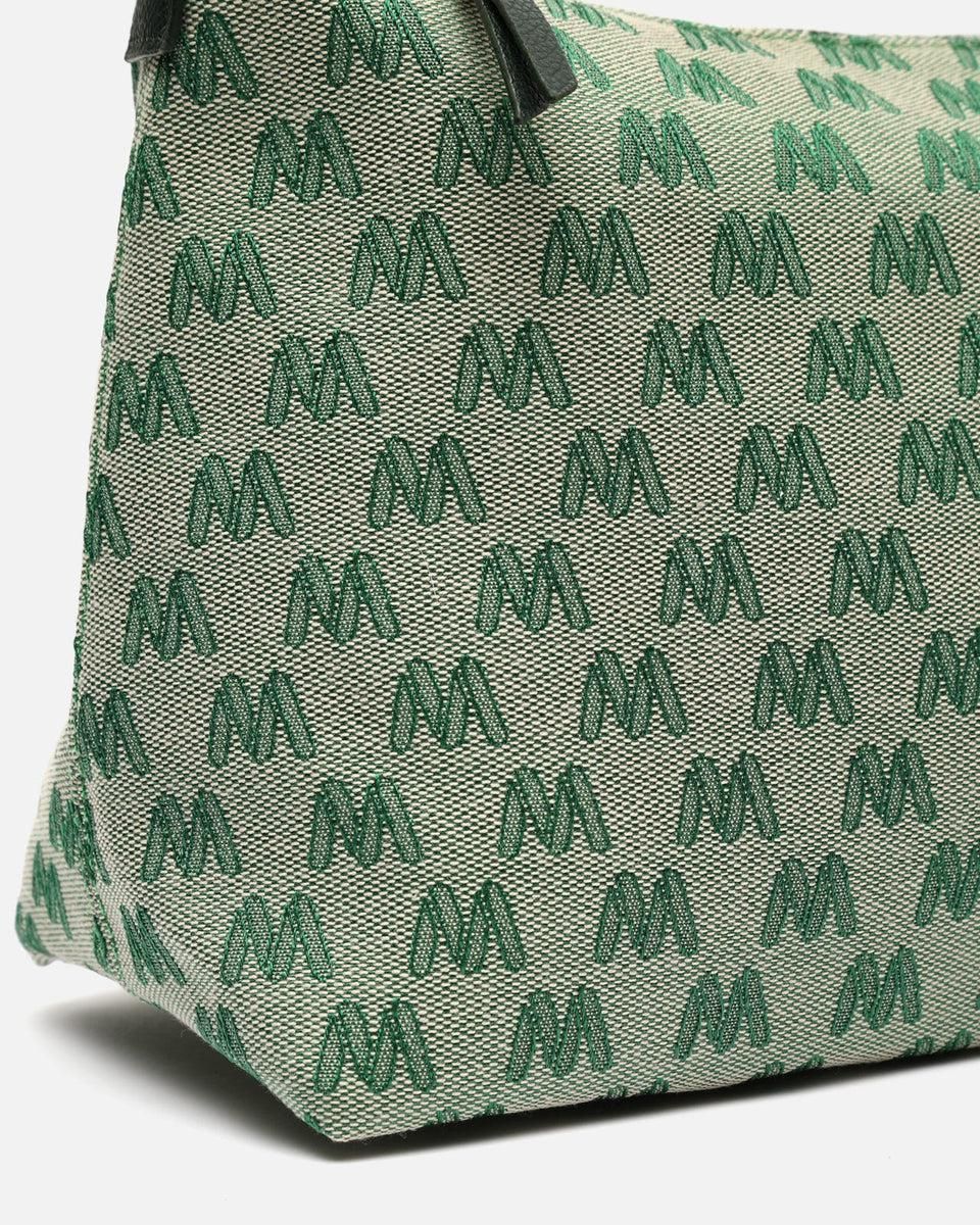 미사코 모노그램 패턴 숄더백 컬러풀 지퍼 포인트 Mongra-4800346576018 GREEN - 상세 이미지 3