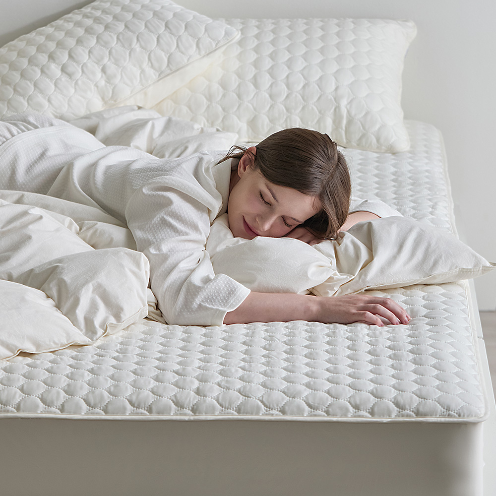 프로텍트어베드 알러씰 고주파 무봉제 누빔 방수 진드기 차단 올인원 매트리스커버 SS