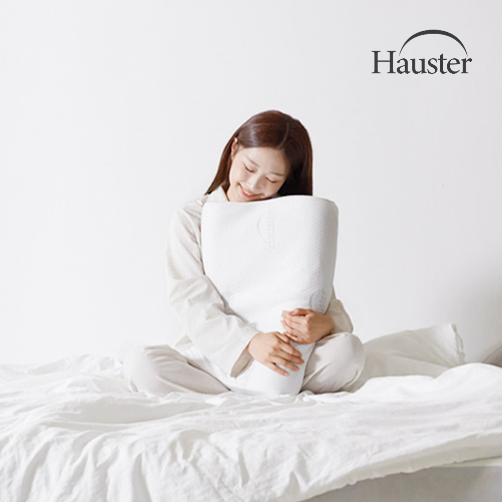 하우스터 천연 라텍스베개 태국 땅콩 경추 낮은베개 극소형
