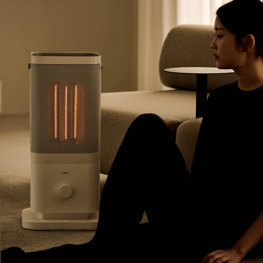 에디르 오방난로 측면 모습