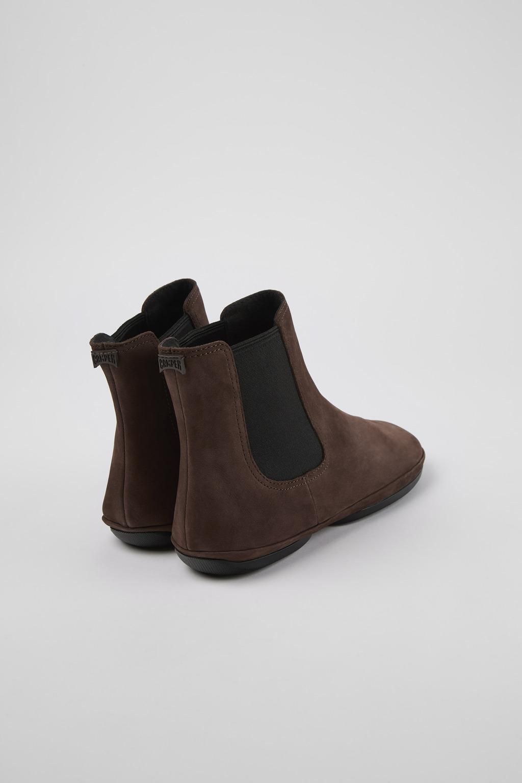 캠퍼 프리미엄 브라운 누벅 레이스업 부츠 Right K400705-006 BROWN - 상세 이미지 3
