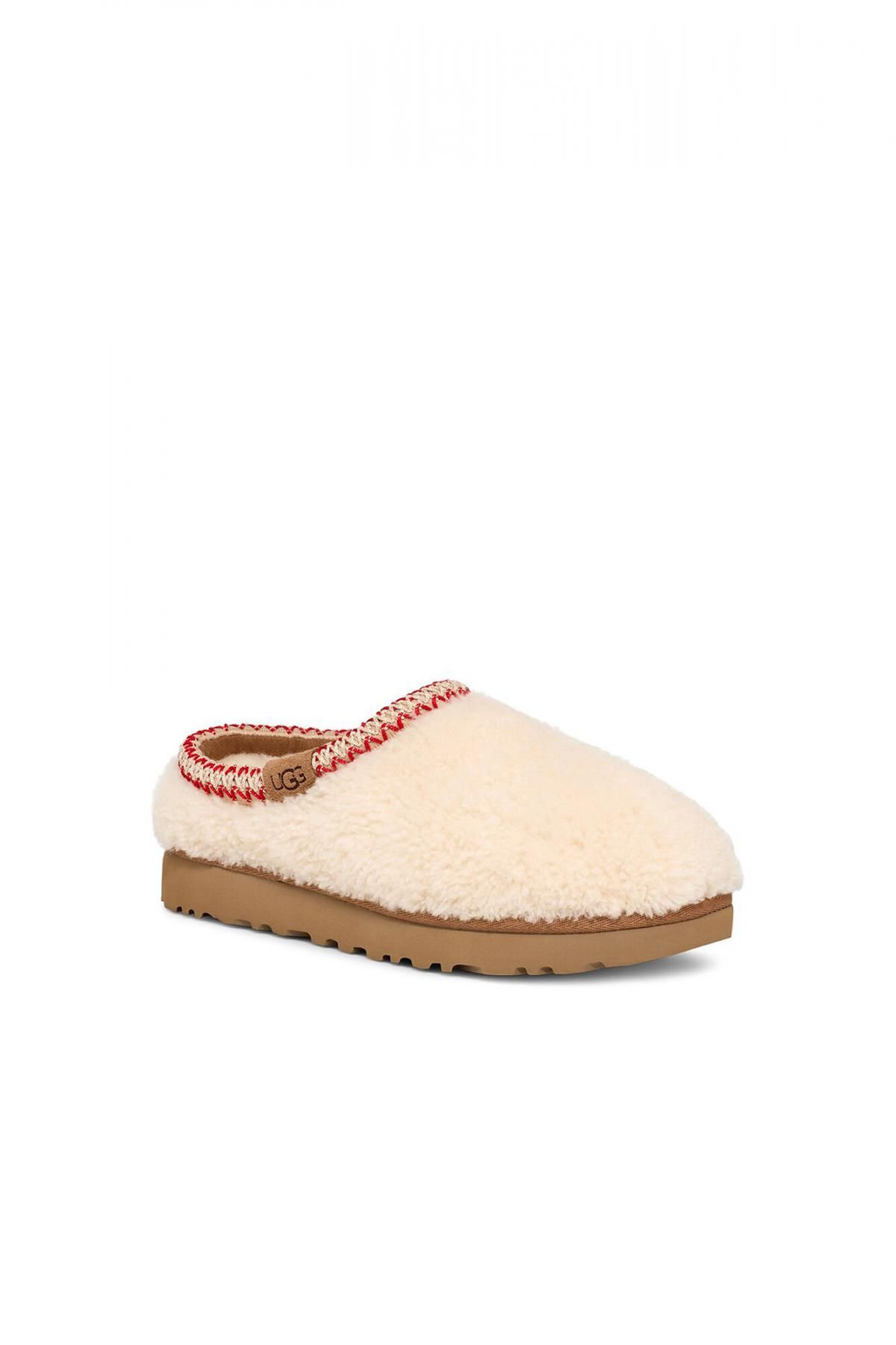 어그 UGG 퍼 슬리퍼 Tasman 맥시 컬리 3898410 BEIGE - 상품 이미지