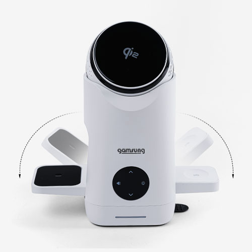 3in1 Qi2 15W 고속 무선충전 스테이션 아이폰 애플워치 에어팟 감성공장 이미지 7