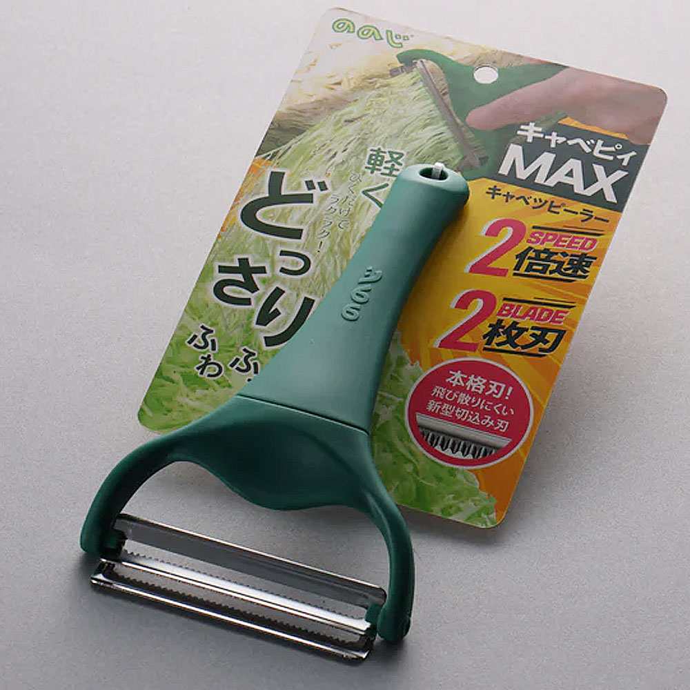 [국내배송] 노노지 당근 무 양파 양배추 채칼 만능채칼 CBP-04G 제품 이미지