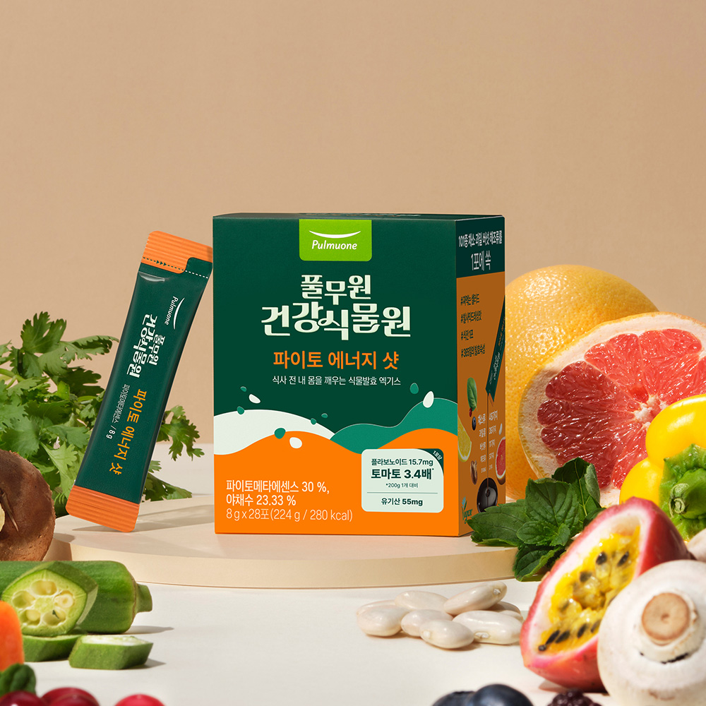 풀무원건강식물원 파이토 에너지 샷 28포 2박스 - 새콤달콤 짜먹는 샐러드 파이토케미컬 - 상세 이미지 2