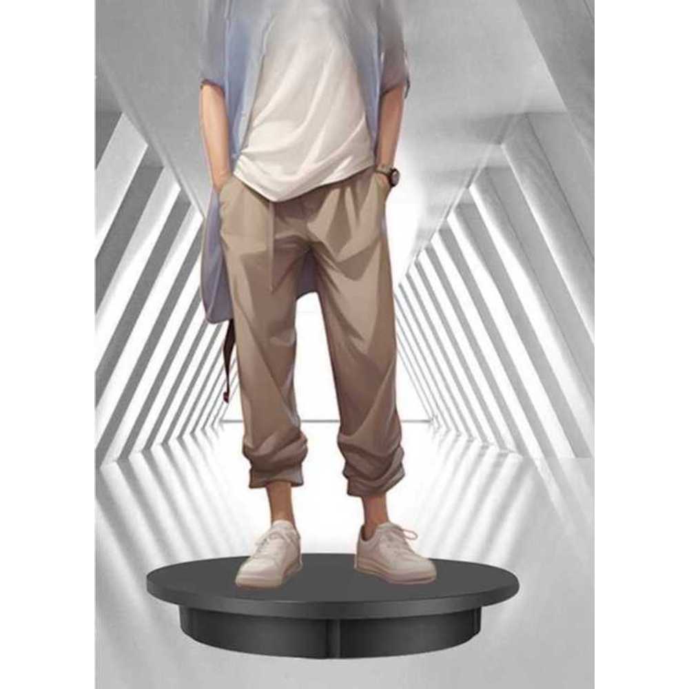 전시 촬영용 턴테이블 전동 회전대 제품 사진용 장비 22cm 화이트 50KG - 상세 이미지 2