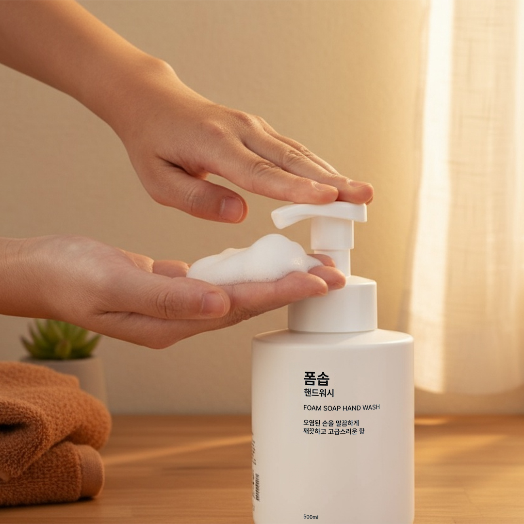 [말표] 폼솝 핸드워시 500ml 2개 손세정제 거품비누 물비누 - 상세 이미지 5