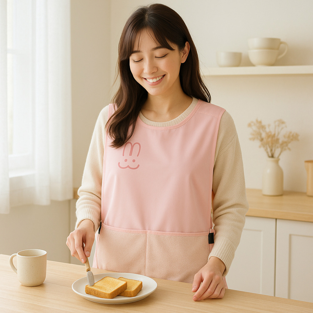 펨렛 카페 주방 방수 앞치마 바리스타 어린이집 조끼 앞치마