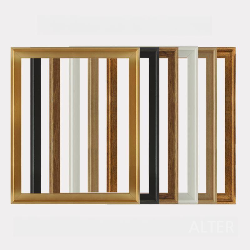 가을 풍경 감나무 그림 동양화 캔버스 대형 액자 인테리어 A 60x120cm 원목 내부 프레임 - 상세 이미지 3