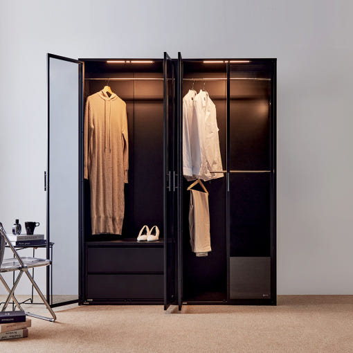 동서가구 LED 드레스룸 설치 이미지