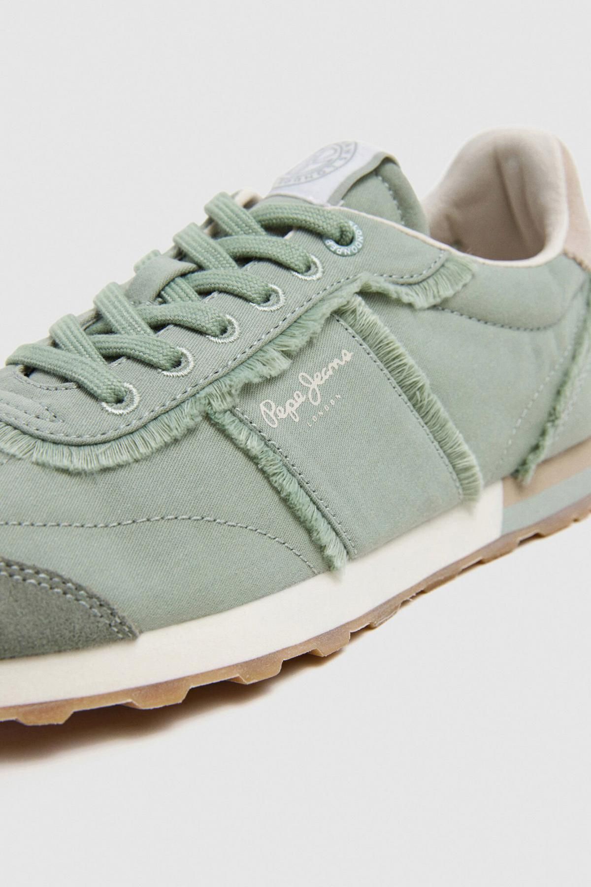 페페진스 테크니컬 경량 트윌 러닝 스니커즈 1529475 KAKI - 상세 이미지 5