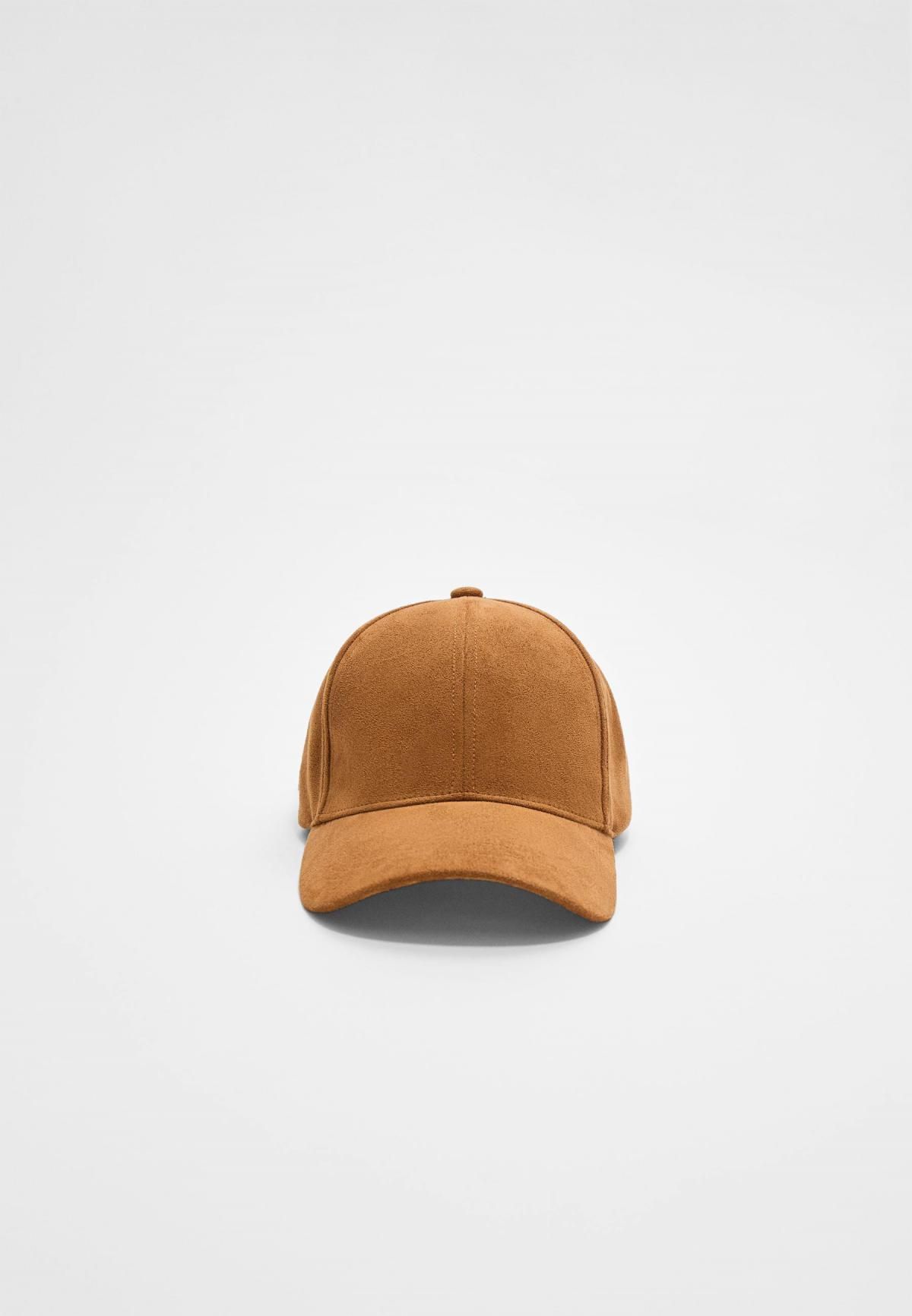 스트라디바리우스 스웨이드 터치 베이직 캡모자 0722/803 PALE CAMEL - 상품 이미지