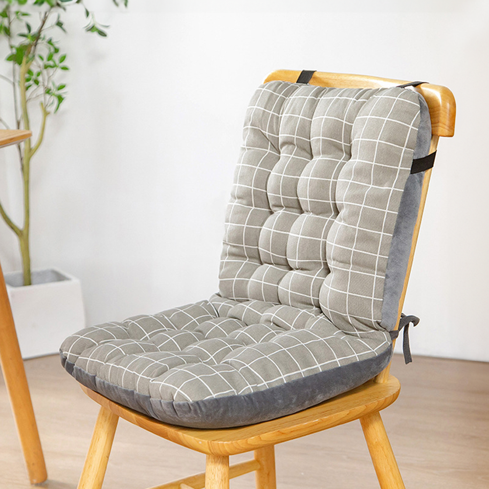 등받이 양면 의자 방석 쿠션 도톰한 겨울 사무실 컴퓨터의자 방석