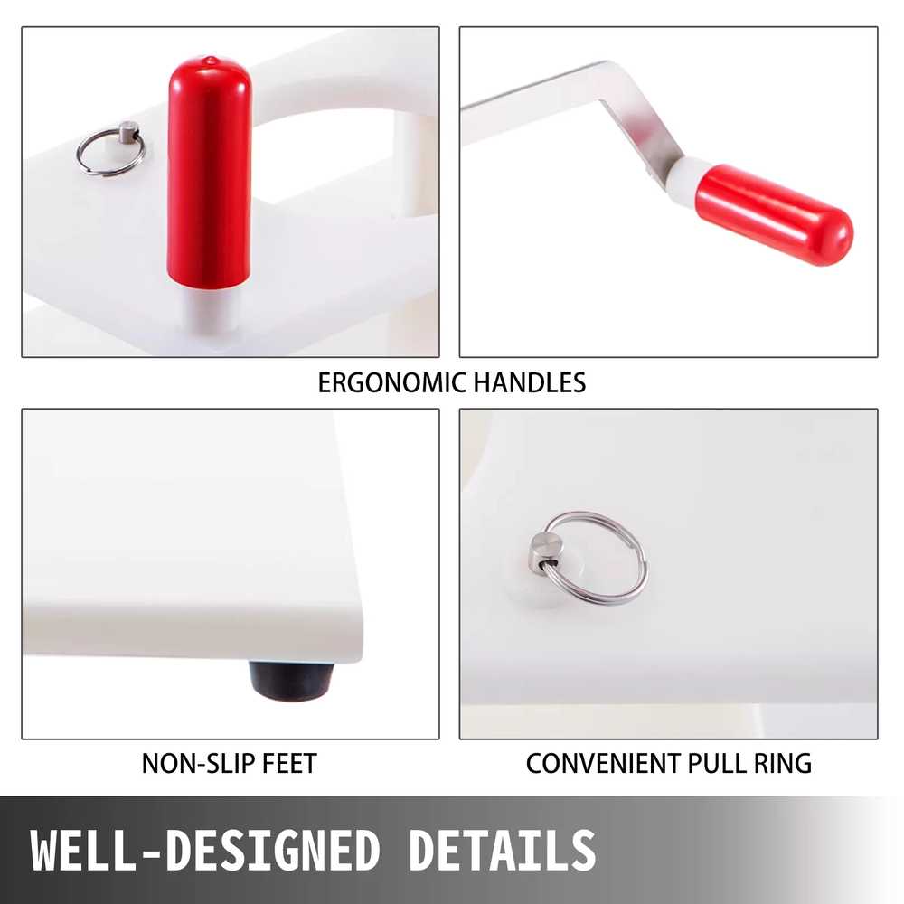 패티 누름기 수동 햄버거 플라스틱 핸드 프레스 제조기 110 싱글 - 상세 이미지 4