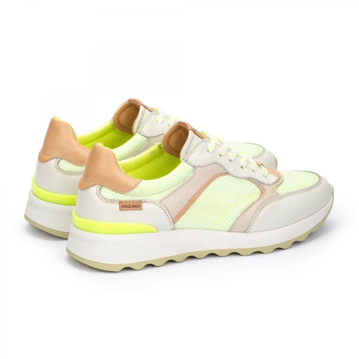 피콜리노스 플루오르 울트라라이트 메모리폼 여성 로우탑 스니커즈 ARRECIFE W1M-6633C4 OFF WHI-AM - 상세 이미지 4