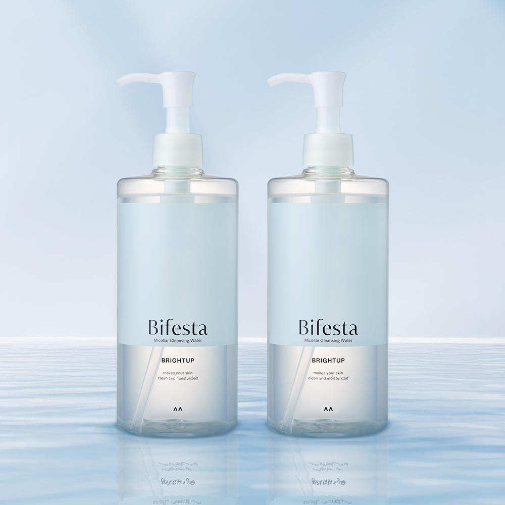 [1+1] 비페스타 순한 저자극 미셀라 클렌징 워터 세안제 브라이트닝 400ml - 상품 이미지