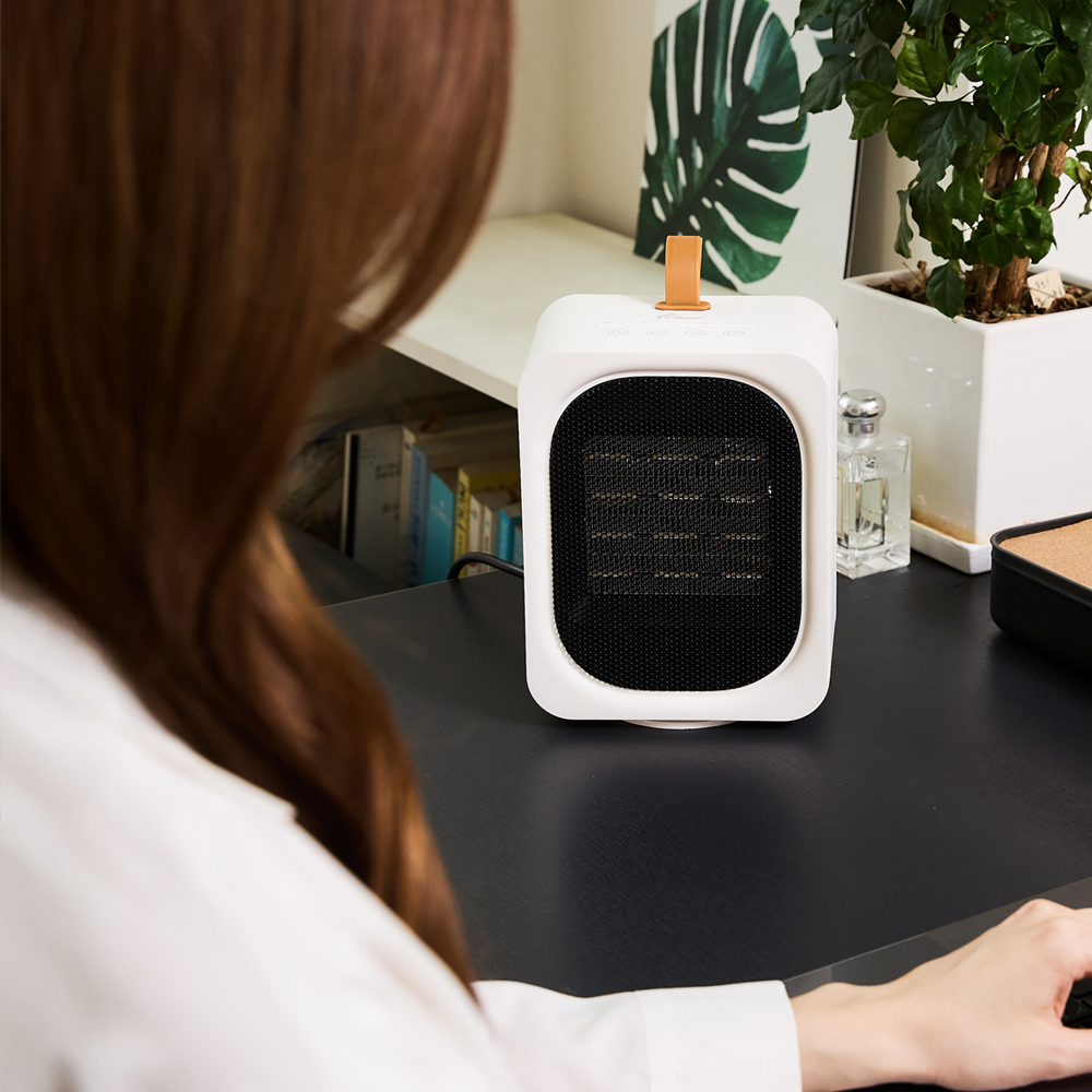 한일 미니 온풍기 욕실 사무실 캠핑 화장실 가정용 소형 휴대용 히터 HEF-1000UE