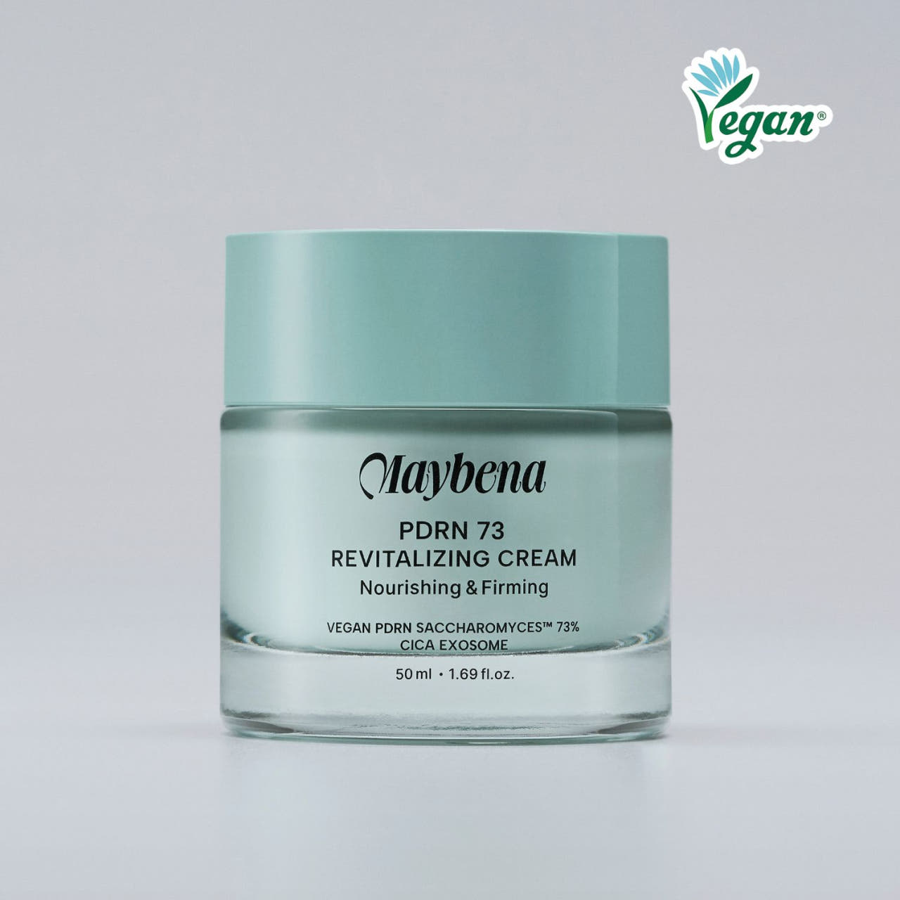 메이베나 PDRN73 리바이탈라이징 크림 50ml 비건 PDRN 73% 시카엑소좀 함유 이미지 1