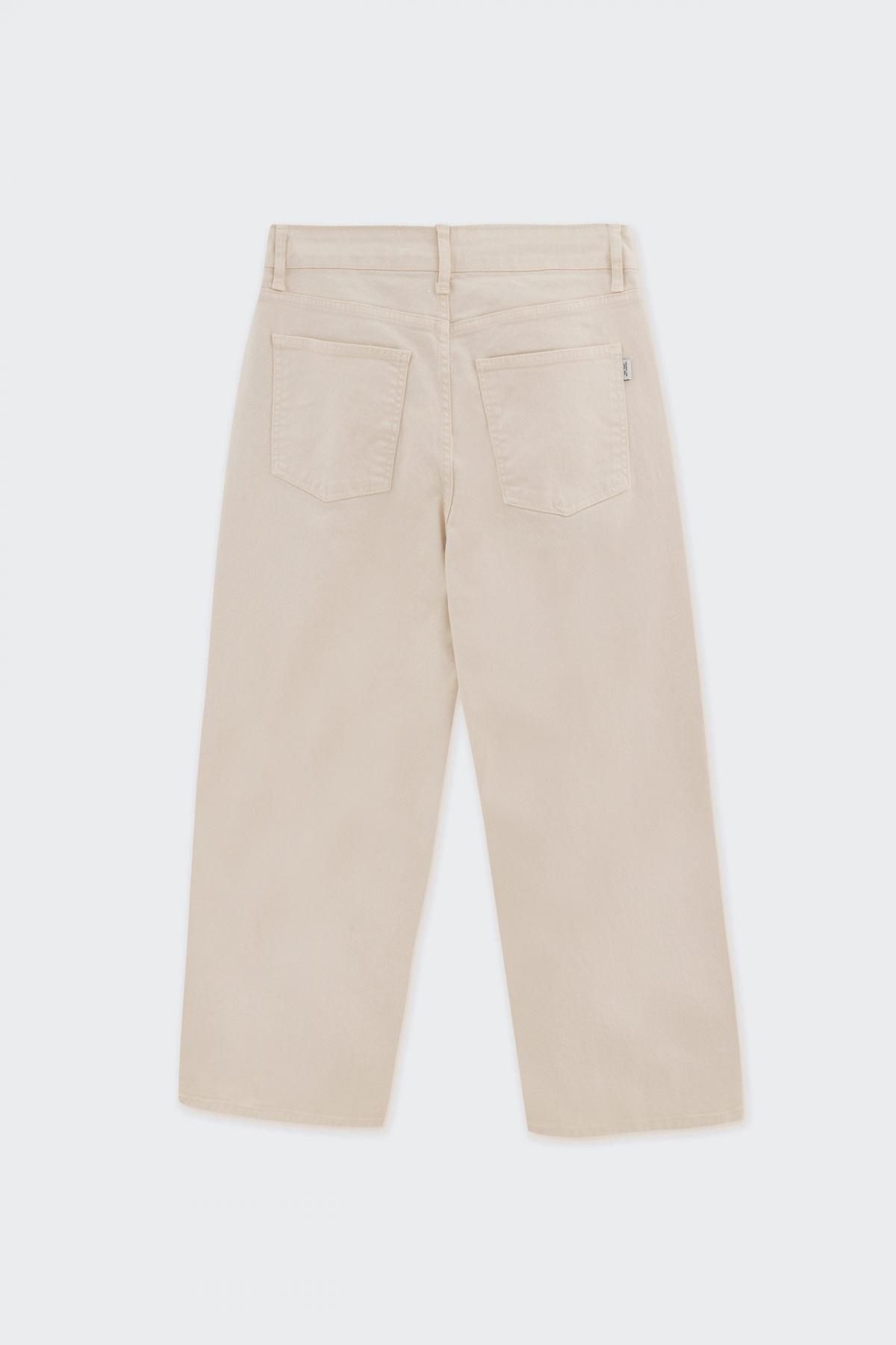 타이니코튼 라이트크림 와이드 데님 팬츠 TTBS-002103 LIGHT CREAM - 상세 이미지 2