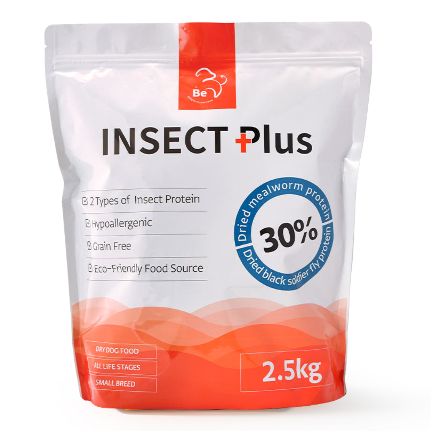 엉클홈 인섹트플러스 저알러지 그레인프리 곤충 단백질 강아지사료 전견종, 2.5kg, 1개 - 상품 이미지