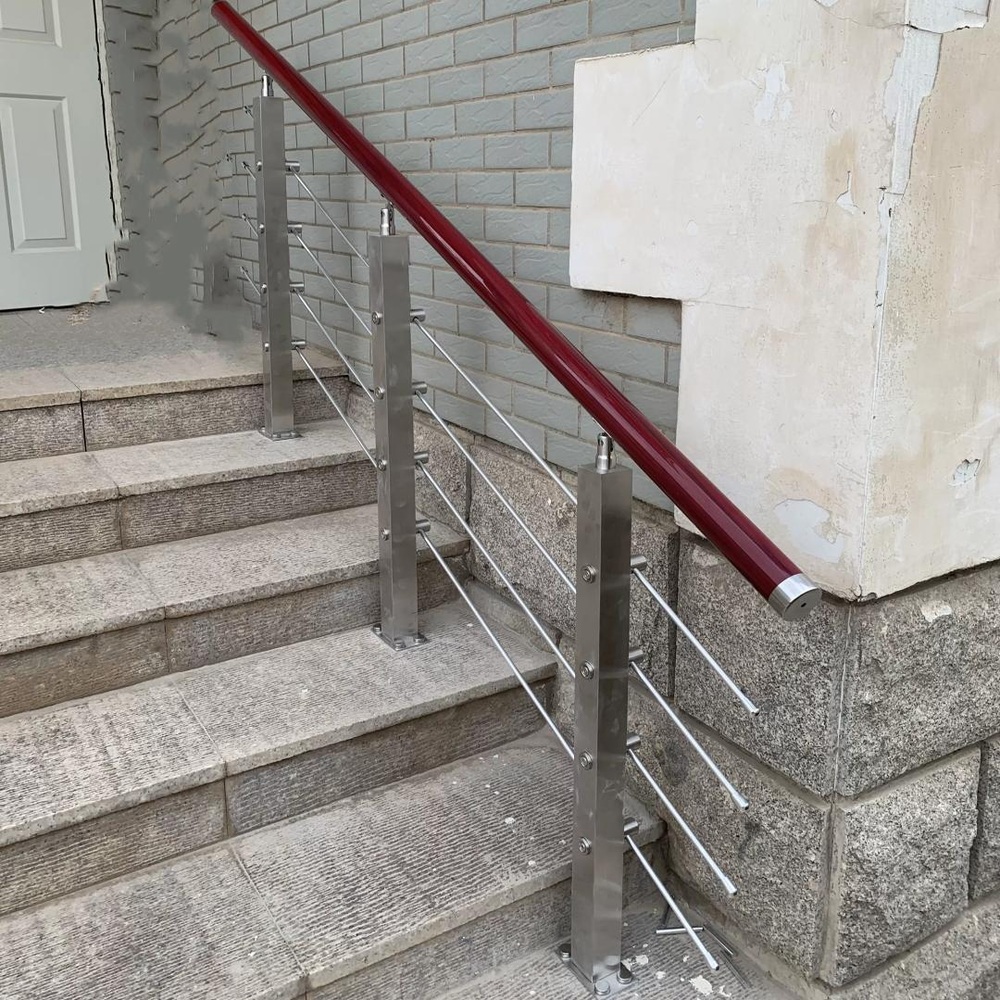 계단난간대 손잡이 난간대 다락방 핸드레일 계단 옥상 펜스 보조 휀스 - 상세 이미지 4
