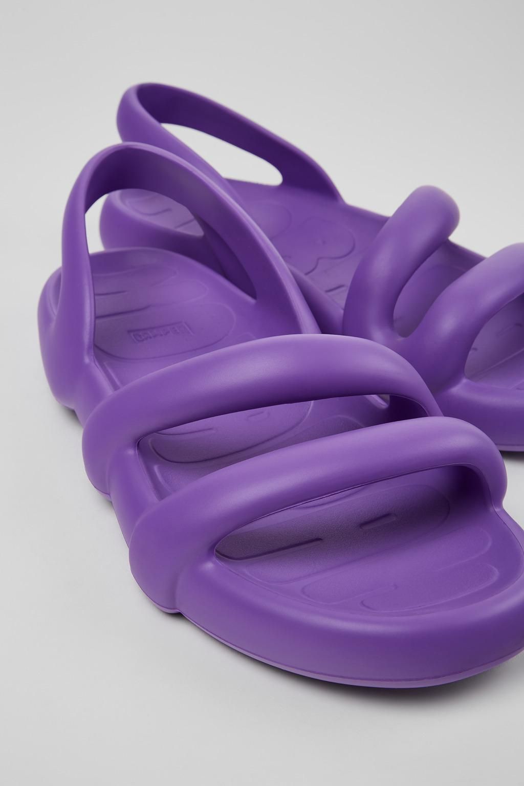 캠퍼 트렌디 퍼플 테크니컬 스트랩 샌들 Kobarah Flat K201636-010 PURPLE - 상세 이미지 2