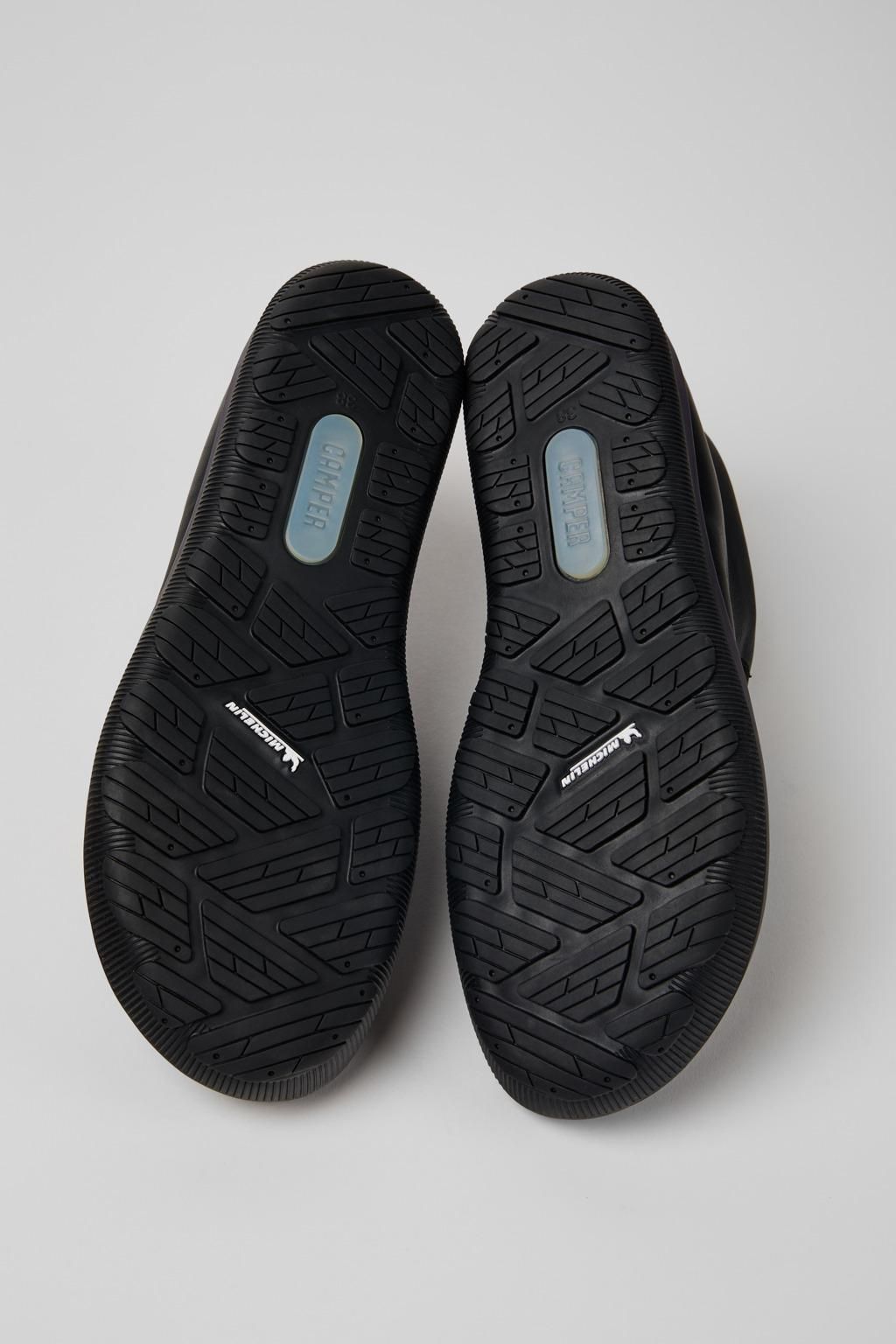 캠퍼 테크니컬 방수 블랙 가죽 고어텍스 앵클부츠 Pista K400481-020 BLACK - 상세 이미지 5