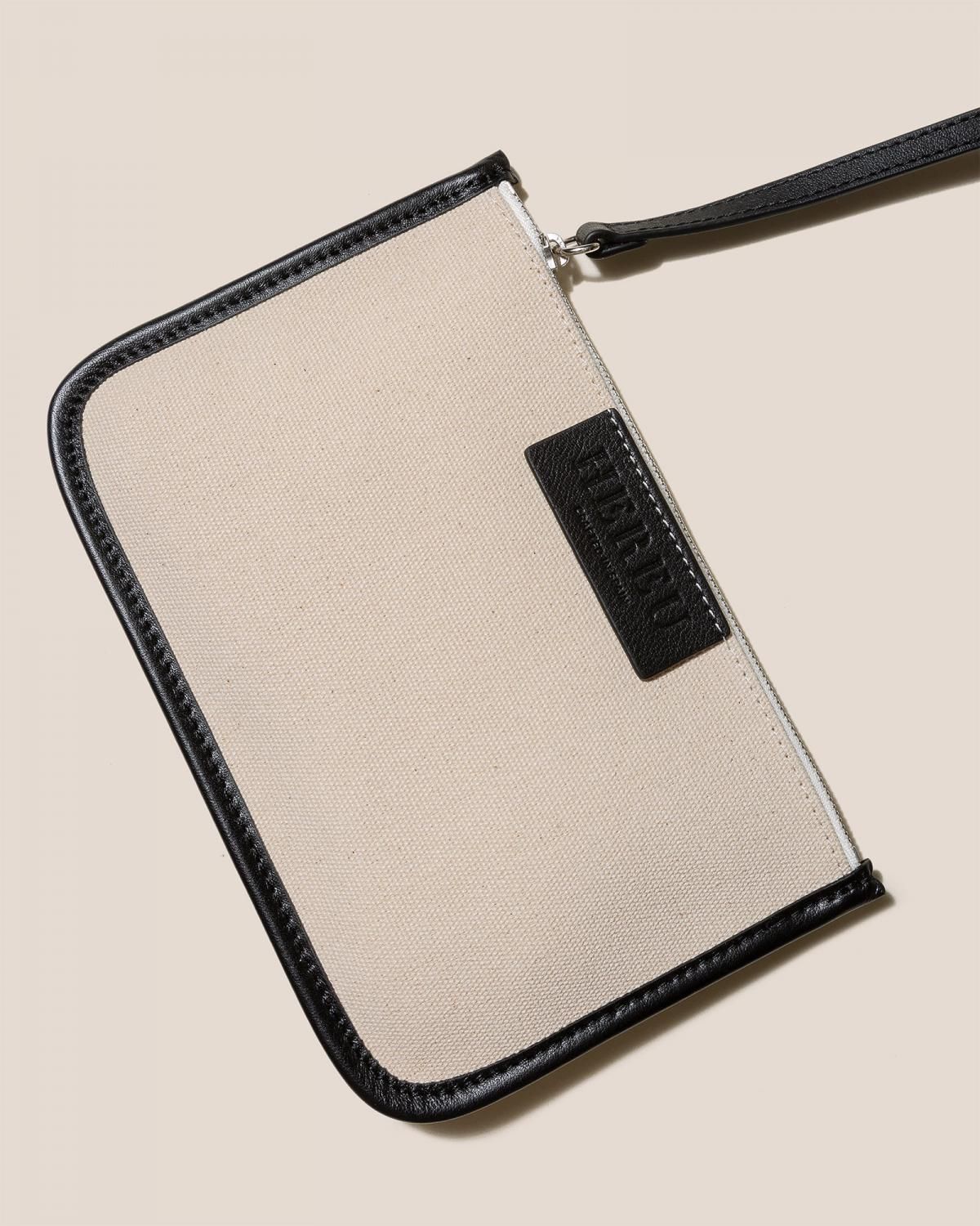 헤레우 칼렐라 프리미엄 오가닉 레더트림 토트백 7697090248920 BEIGE/BLACK - 상세 이미지 5