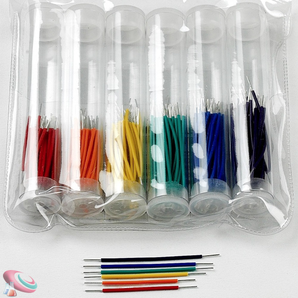 점퍼와이어 180pcs 세트 브레드보드 170홀 아두이노 기초전기회로 점퍼선 - 메인 이미지