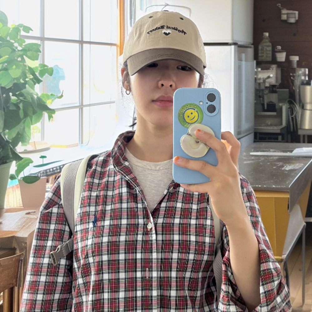 [밤 과수원 에디션] 피지컬베이커리 가을 햇밤 모자 데일리 볼캡 야구 하트 퀵드라이 나일론 베이지 브라운, FREE(One size) 이미지 6