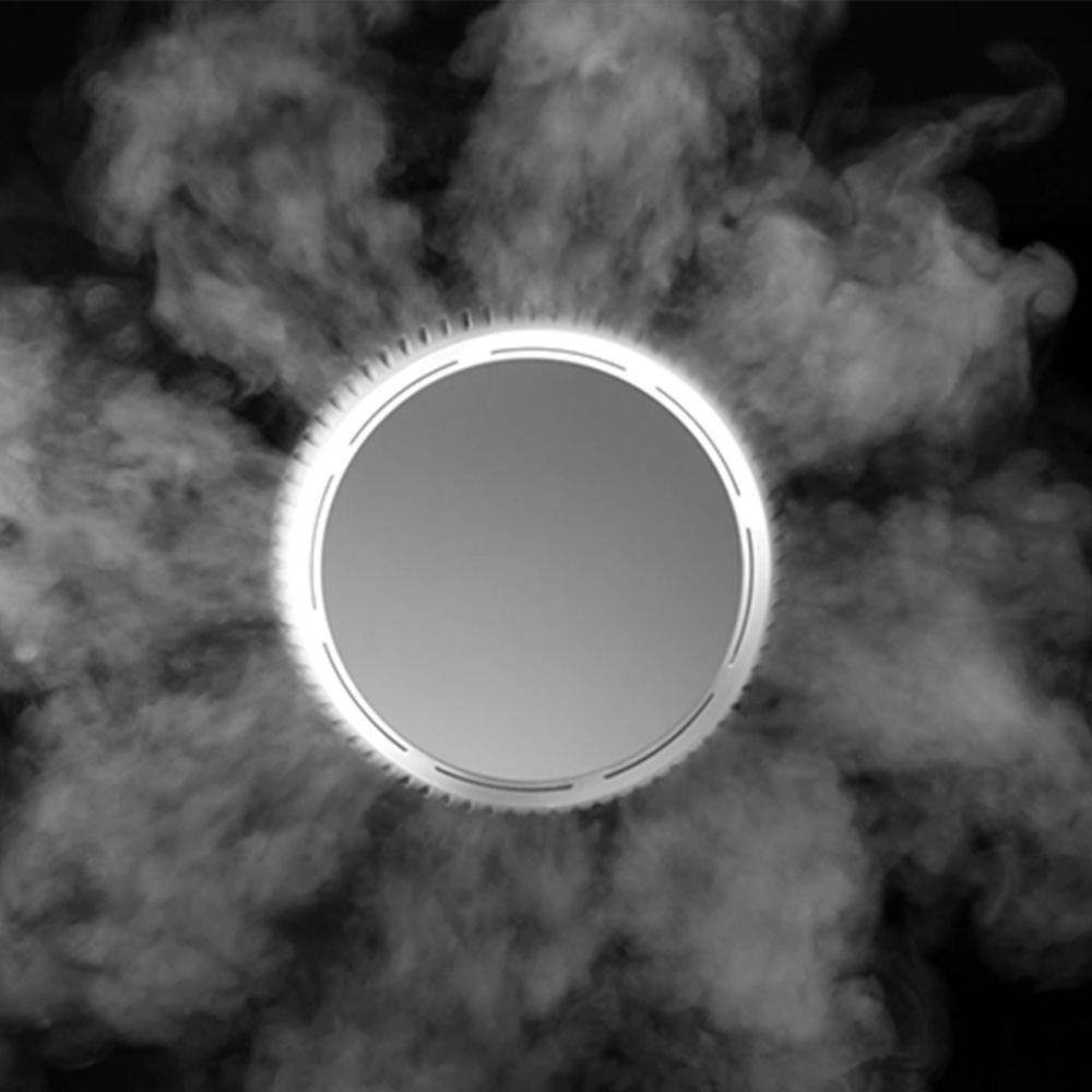 에디르 가습기 프로 LED 디스플레이와 조작부