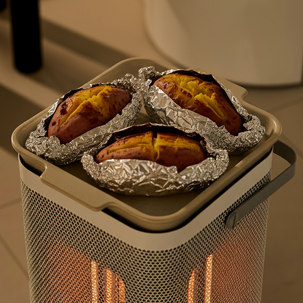 에디르 오방난로 가정용 전기히터 카본 사무실 전기난로 난방기