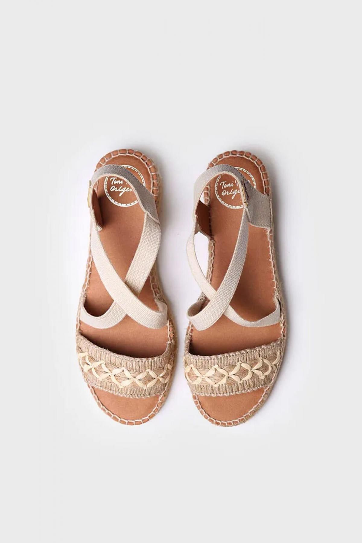 토니폰즈 에스파드류 웨지 스트랩샌들 7cm 9201900 BEIGE - 상세 이미지 2